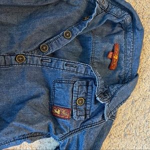 7 for all mankind 3-6 months jumper